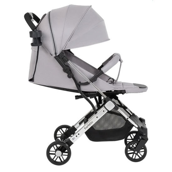 Коляска прогулочная Farfello Comfy Go Comfort Chrome Shiny Grey Chrome/Блестящий серый - 3